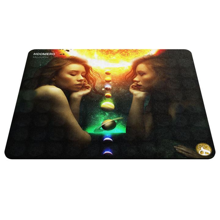 ماوس پد هومرو مدل A3278 طرح سیاره های دخترانه Hoomero girls planets A3278 Mousepad